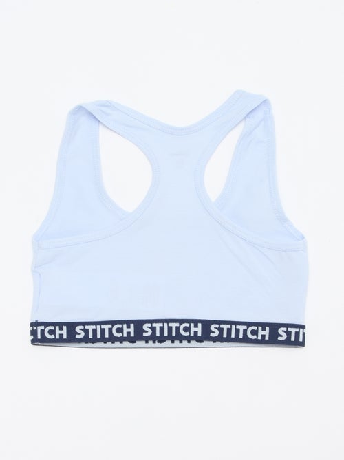 Pack de 2 sujetadores 'Stitch' - Kiabi