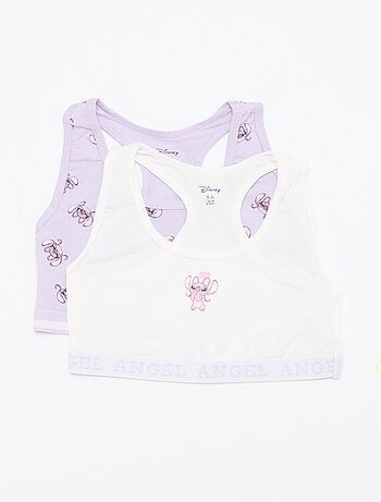 Pack de 2 sujetadores 'Stitch'