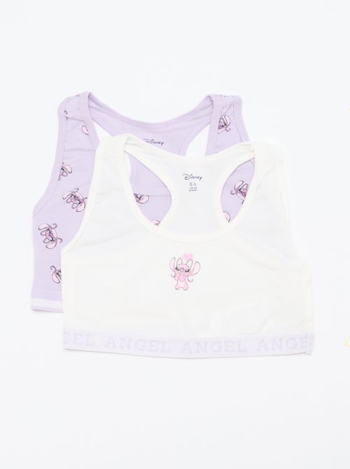 Pack de 2 sujetadores 'Stitch' - Kiabi