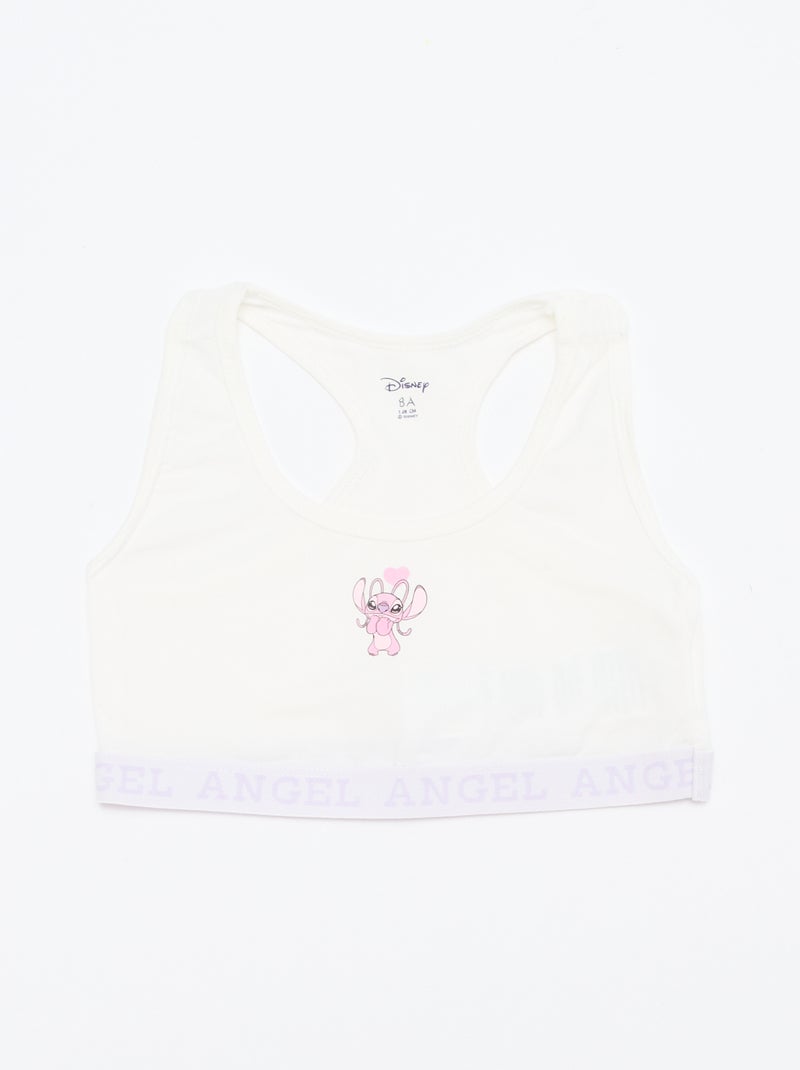 Pack de 2 sujetadores 'Stitch' Purpura - Kiabi