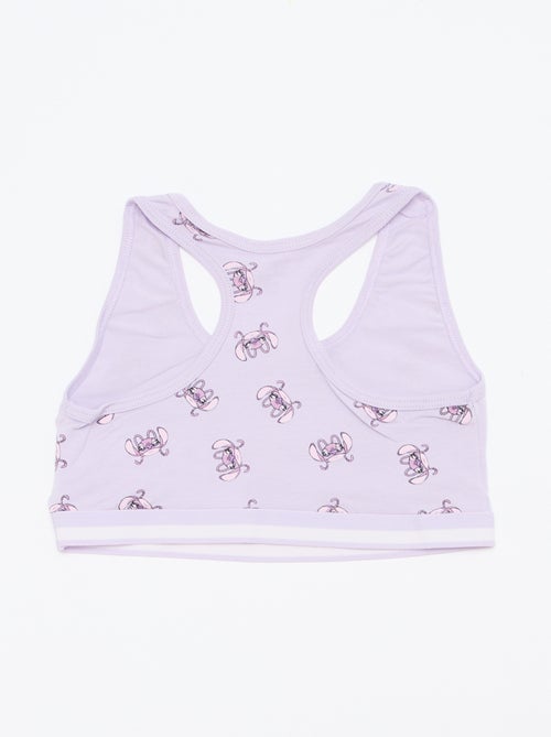 Pack de 2 sujetadores 'Stitch' - Kiabi