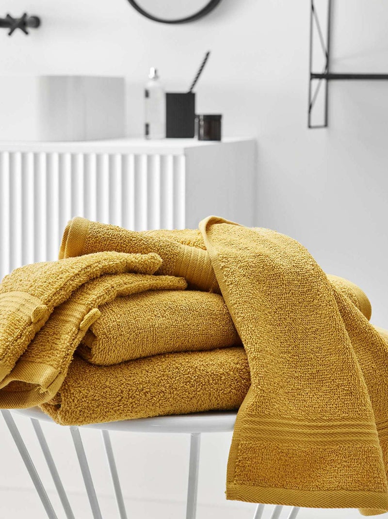 Pack de 2 toallas 30 x 50 cm AMARILLO - Kiabi