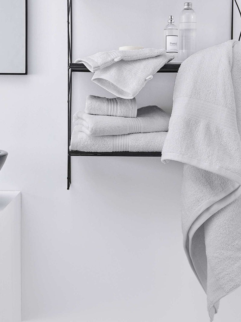 Pack de 2 toallas 30 x 50 cm BLANCO - Kiabi