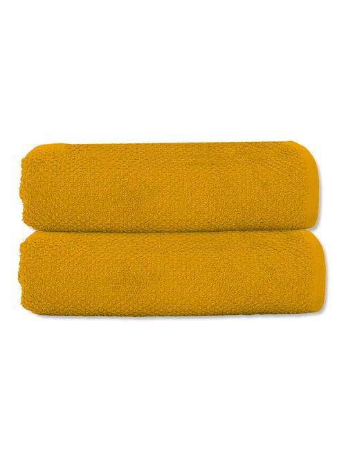 Pack de 2 toallas de baño 50x90 cm de algodón peinado 600 g/m² – OEKO-TEX Guy Levasseur - Kiabi