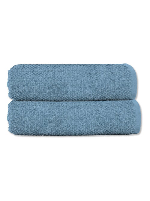 Pack de 2 toallas de baño 50x90 cm de algodón peinado 600 g/m² – OEKO-TEX Guy Levasseur - Kiabi