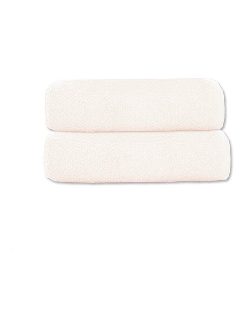 Pack de 2 toallas de baño 50x90 cm de algodón peinado 600 g/m² – OEKO-TEX Guy Levasseur - Kiabi