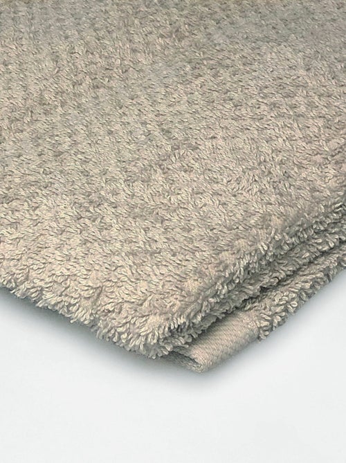 Pack de 2 toallas de baño Guy Levasseur 70 x 140 cm algodón peinado 600 GSM - Kiabi