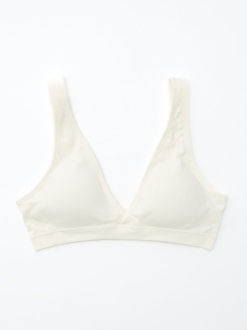 Pack de 2 tops acanalados sin costuras - Kiabi