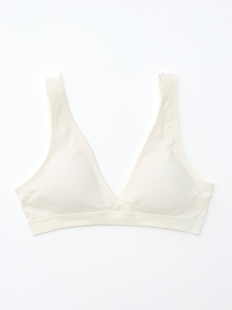 Pack de 2 tops acanalados sin costuras Rosa - Kiabi