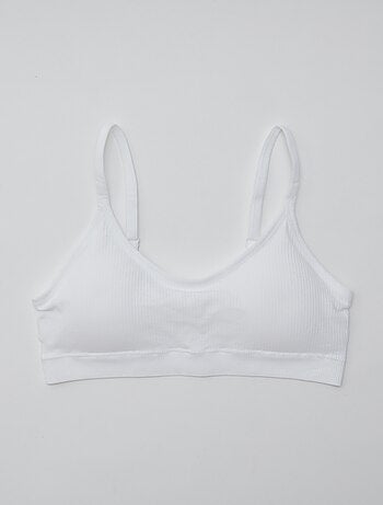 Pack de 2 tops de canalé