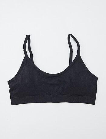 Pack de 2 tops de canalé