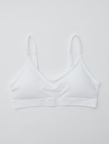 Pack de 2 tops de canalé