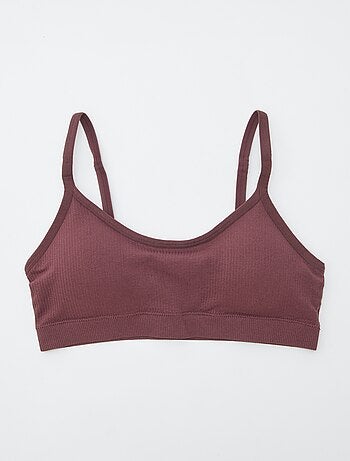Pack de 2 tops de canalé
