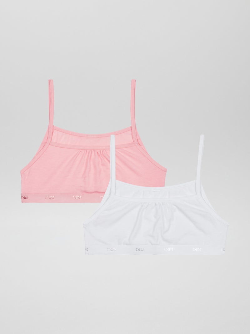 Pack de 2 tops 'Dim' ROSA - Kiabi