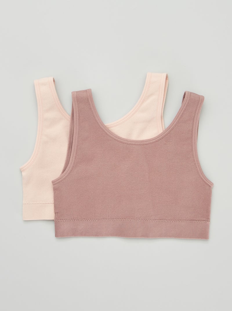 Pack de 2 tops PURPURA - Kiabi