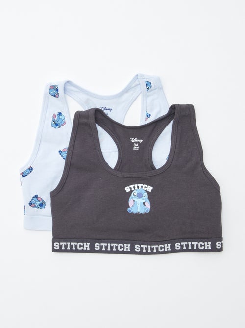 Pack de 2 tops 'Stitch' - Kiabi