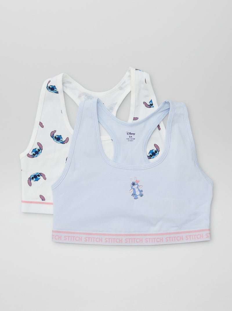 Pack de 2 tops 'Stitch' 'Disney' AZUL - Kiabi