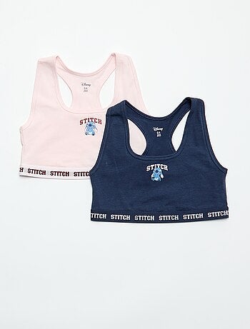 Pack de 2 tops 'Stitch'