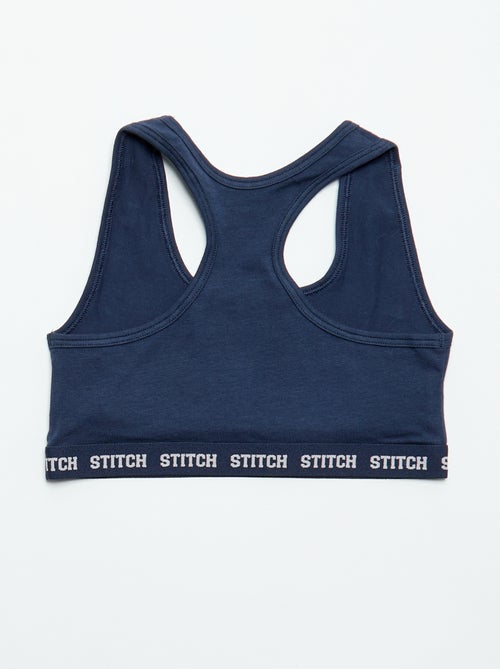 Pack de 2 tops 'Stitch' - Kiabi