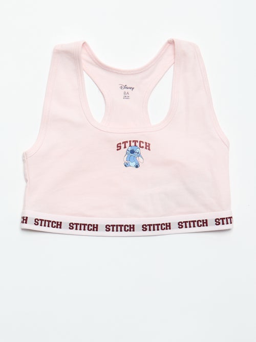 Pack de 2 tops 'Stitch' - Kiabi