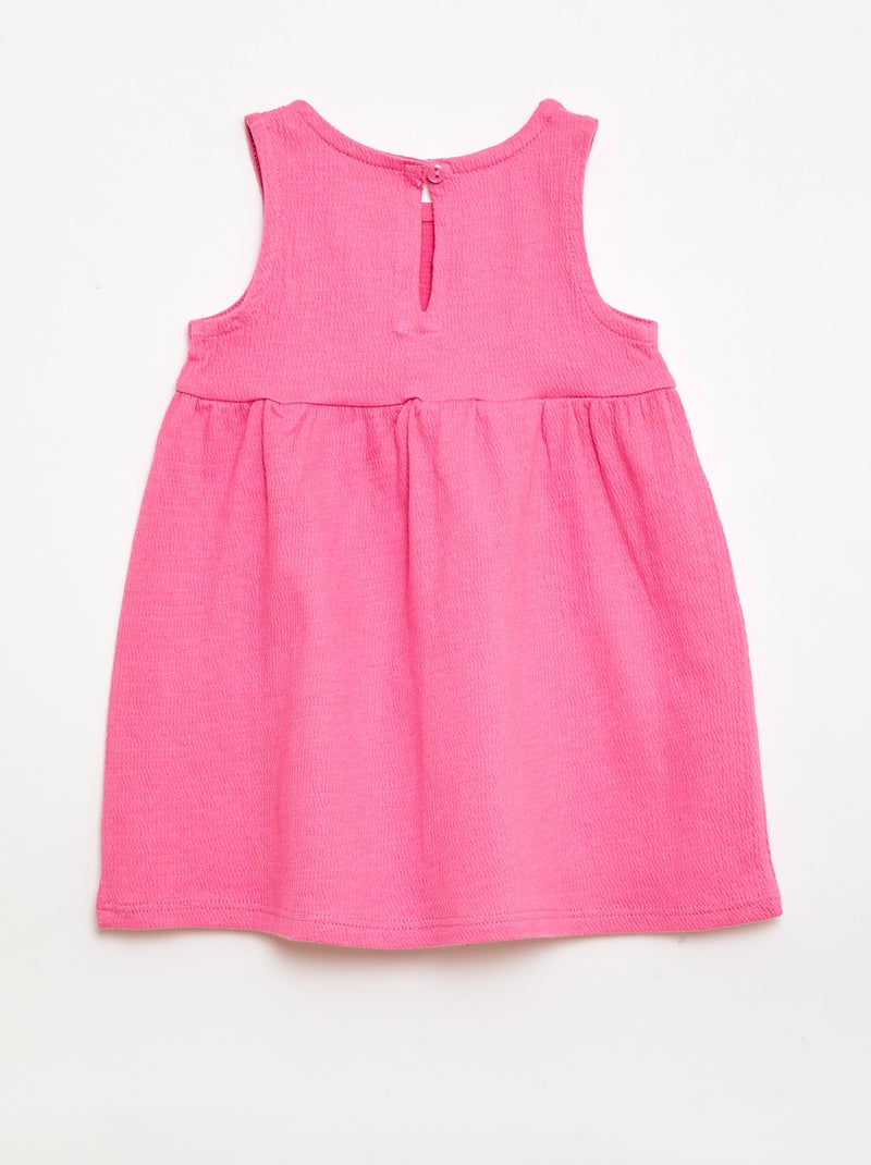 Pack de 2 vestidos con lazo de fantasía Rosa - Kiabi