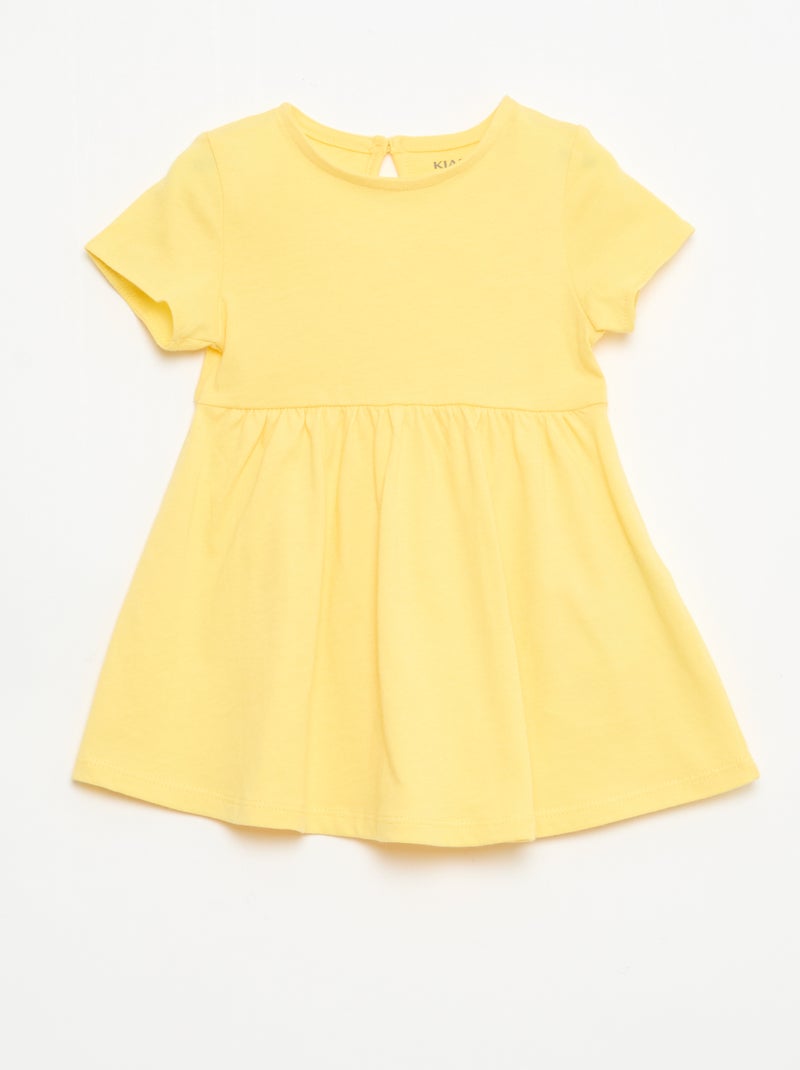 Pack de 2 vestidos de manga corta Azul - Kiabi
