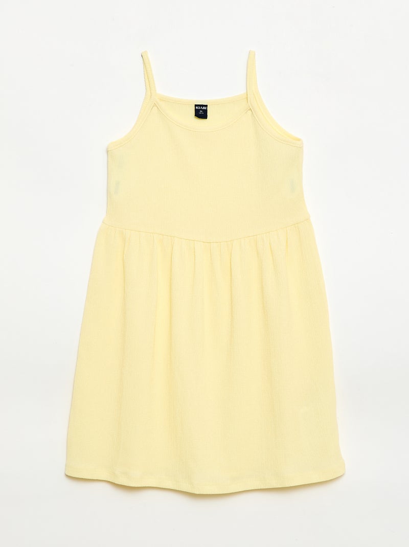 Pack de 2 vestidos de punto crepé Gris - Kiabi