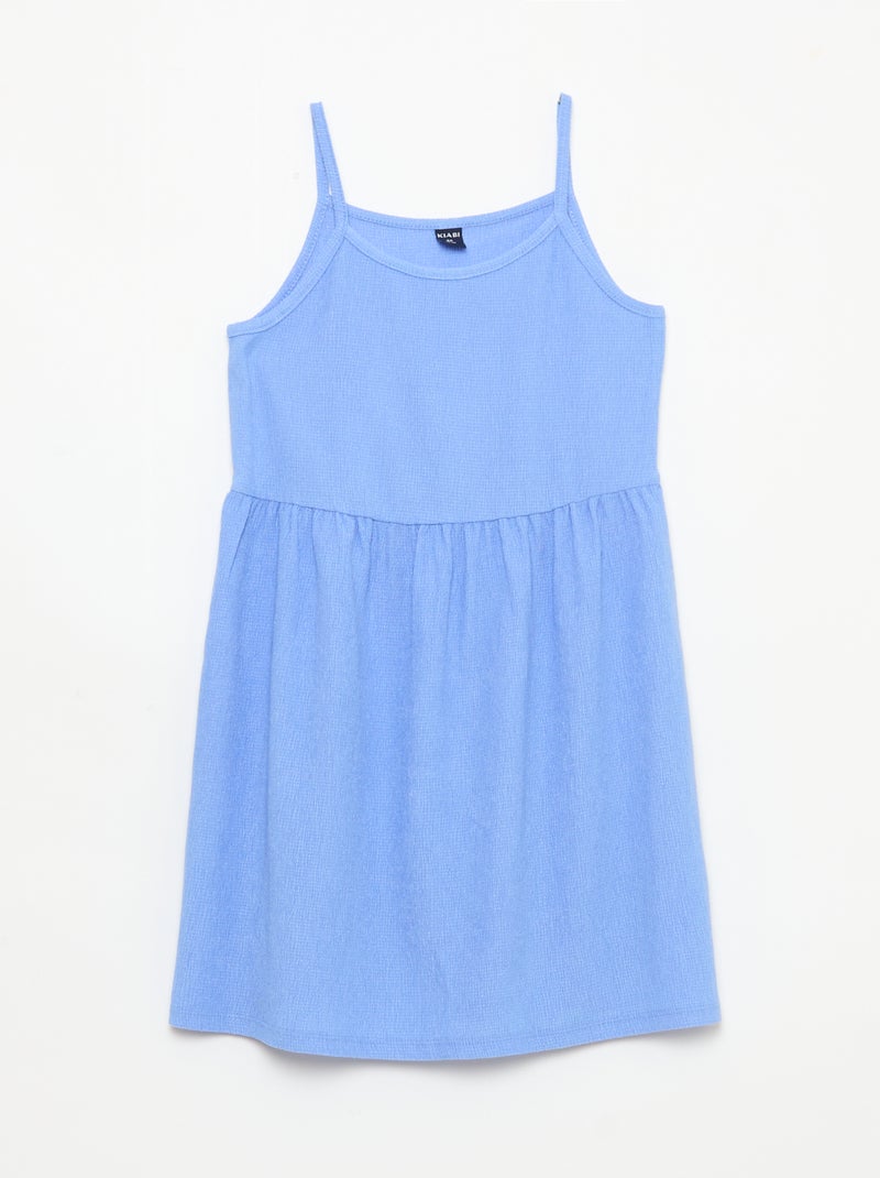 Pack de 2 vestidos de punto crepé Naranja - Kiabi