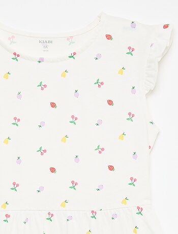 Pack de 2 vestidos de punto sin mangas con volantes