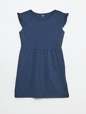 Pack de 2 vestidos de punto sin mangas con volantes