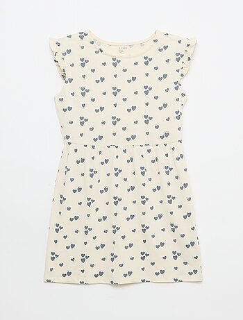 Pack de 2 vestidos de punto sin mangas con volantes