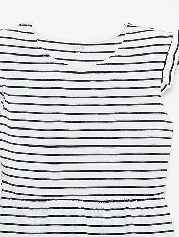 Pack de 2 vestidos de punto sin mangas con volantes