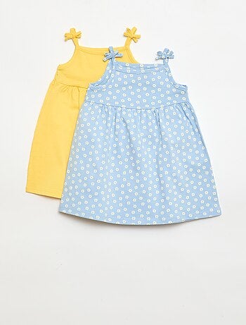 Pack de 2 vestidos de tirantes