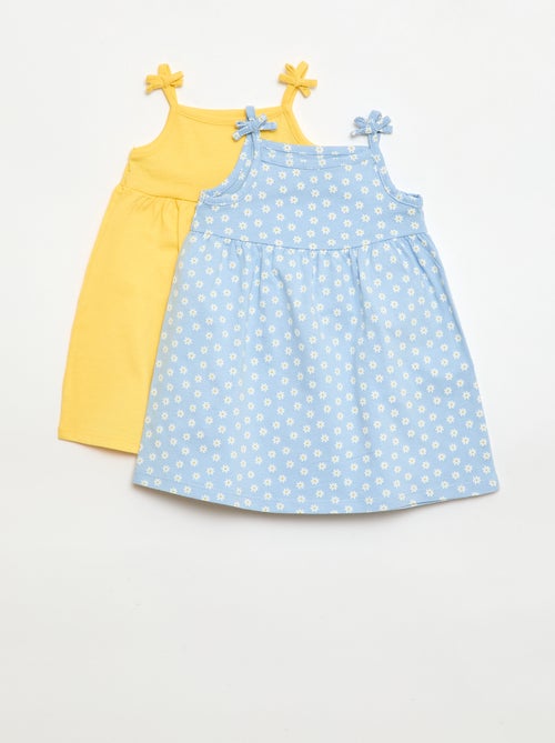 Pack de 2 vestidos de tirantes - Kiabi