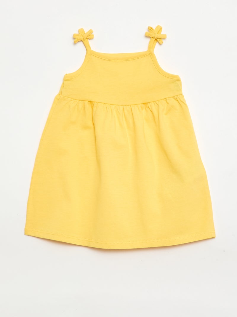 Pack de 2 vestidos de tirantes Azul - Kiabi