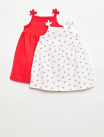 Pack de 2 vestidos de tirantes