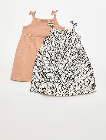 Pack de 2 vestidos de tirantes