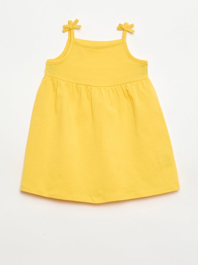 Pack de 2 vestidos de tirantes Rosa - Kiabi