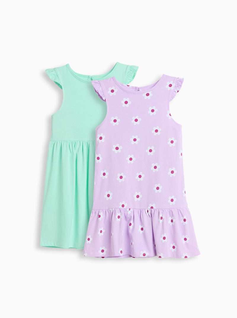 Pack de 2 vestidos, MO Fashion Verde - Kiabi