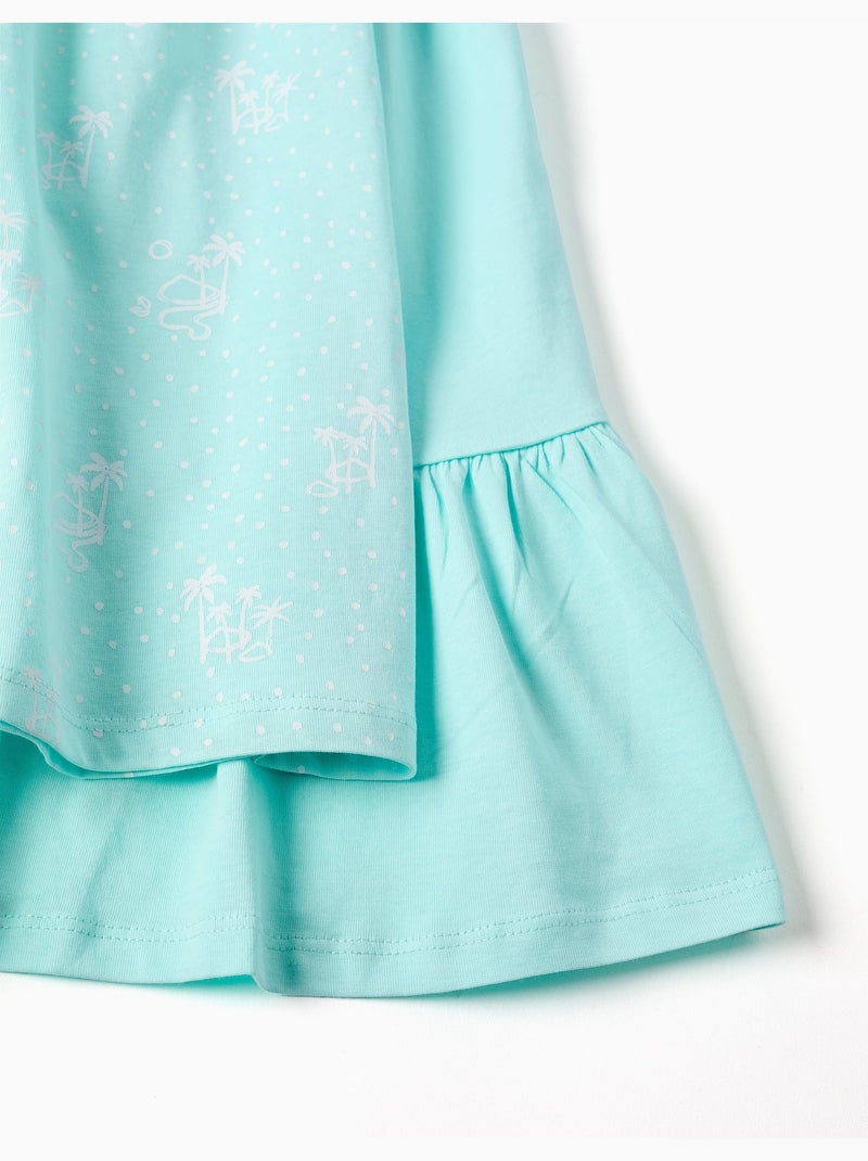 Pack de 2 vestidos sin mangas lisos/estampados Azul claro - Kiabi