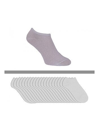 Pack de 20 calcetines cortos niño
