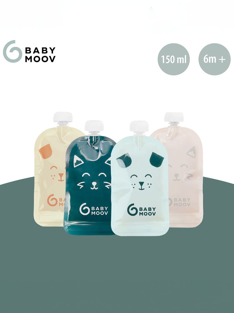 Pack de 20 cantimploras reutilizables 'BabyMoov' multicolor - Kiabi