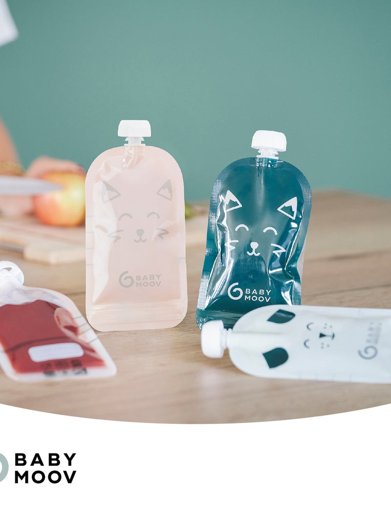 Pack de 20 cantimploras reutilizables 'BabyMoov' multicolor - Kiabi