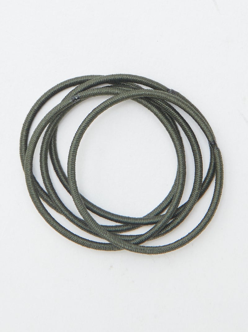 Pack de 20 gomas finas Kaki - Kiabi