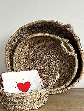 Pack de 20 servilletas de papel corazón