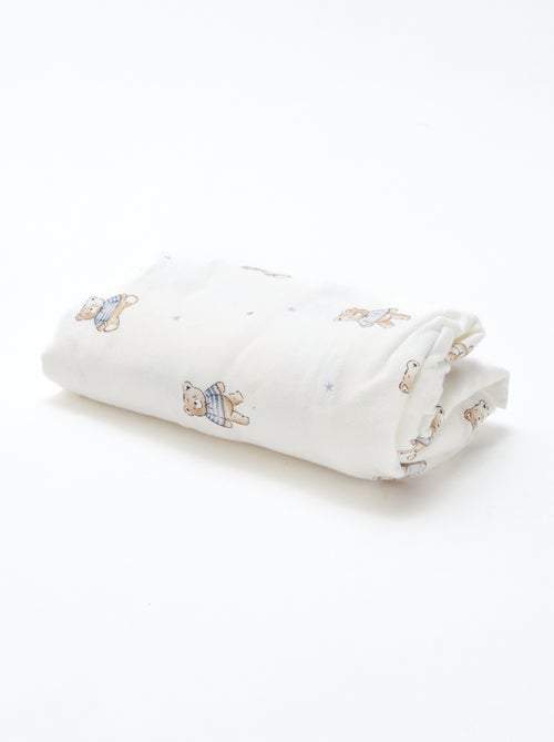 Pack de 2 sábanas bajeras de algodón - Kiabi