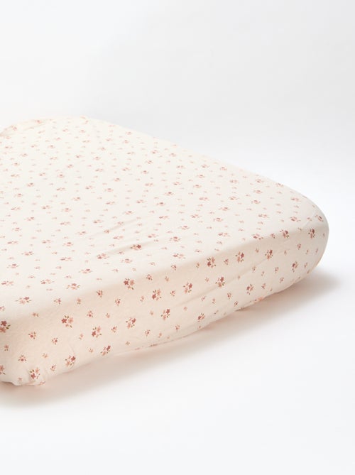 Pack de 2 sábanas bajeras de algodón - Kiabi