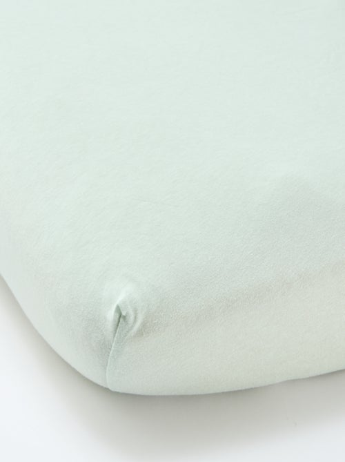 Pack de 2 sábanas bajeras de algodón - Kiabi