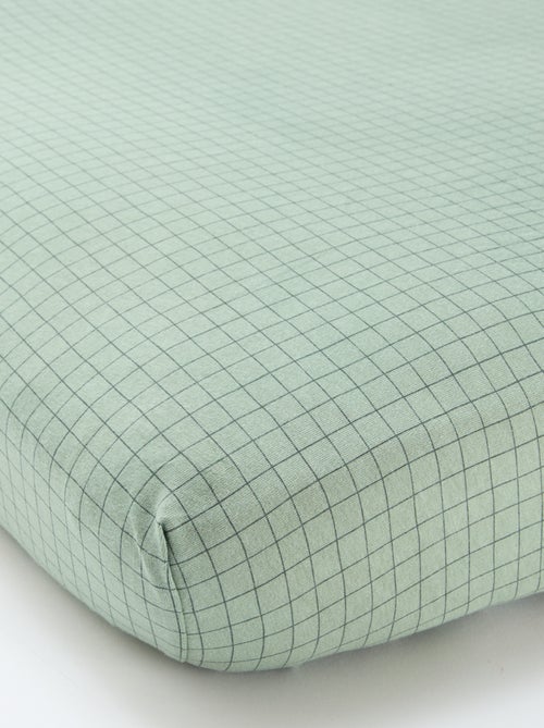 Pack de 2 sábanas bajeras de algodón - Kiabi