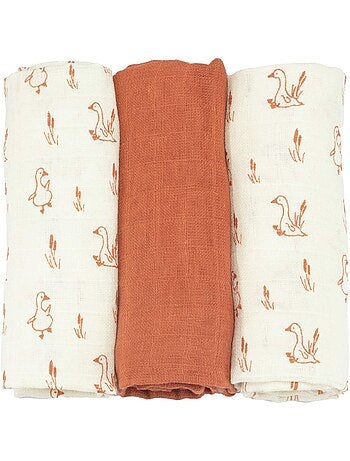 Pack de 3 arrullos 70x70